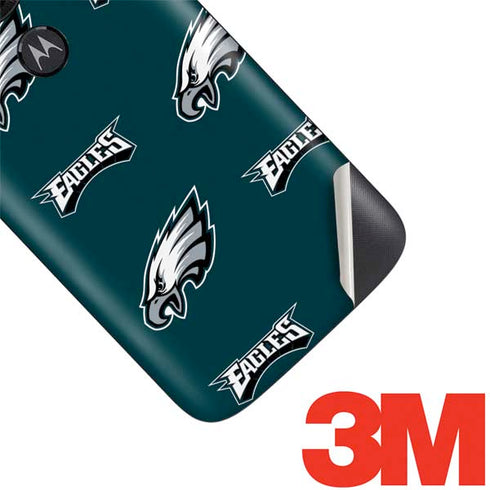 NFL Philadelphia Eagles Blitz Series Moto E5 Play Skin